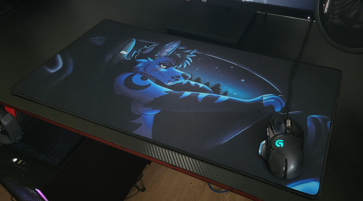 Night Cruise Gaming Mouse Pad