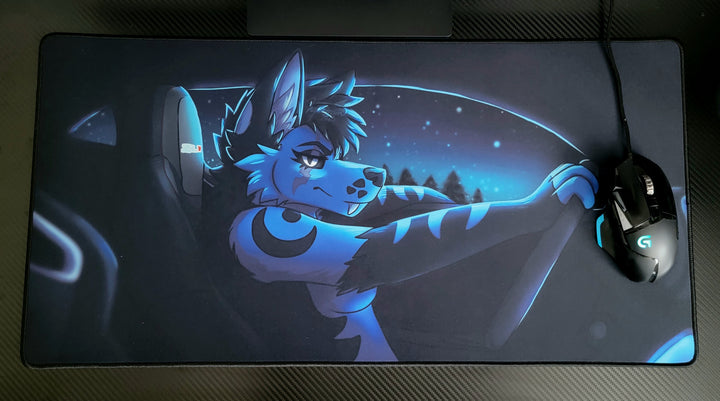 Night Cruise Gaming Mouse Pad